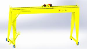 新型葫蘆雙梁門式起重機